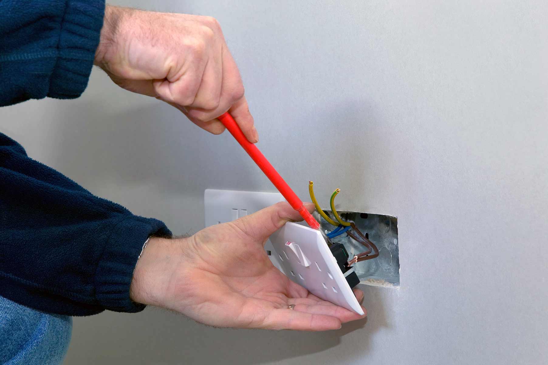 Our electricians can install plug sockets for domestic and commercial proeprties in Coggeshall and the local area. 